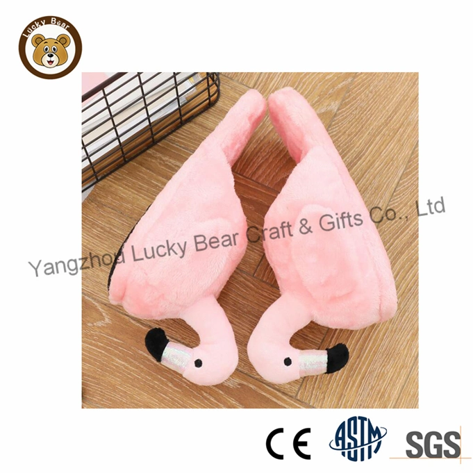 Soft Plush Toy Cute Animal Shoes Fleece Winter Bedroom Slippers